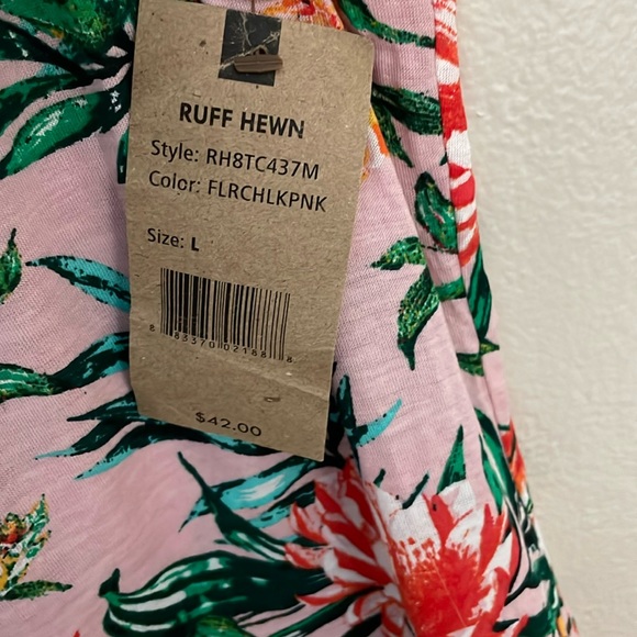 NWT Ruff Hewn Tropical Tank. Size Large - Picture 6 of 8